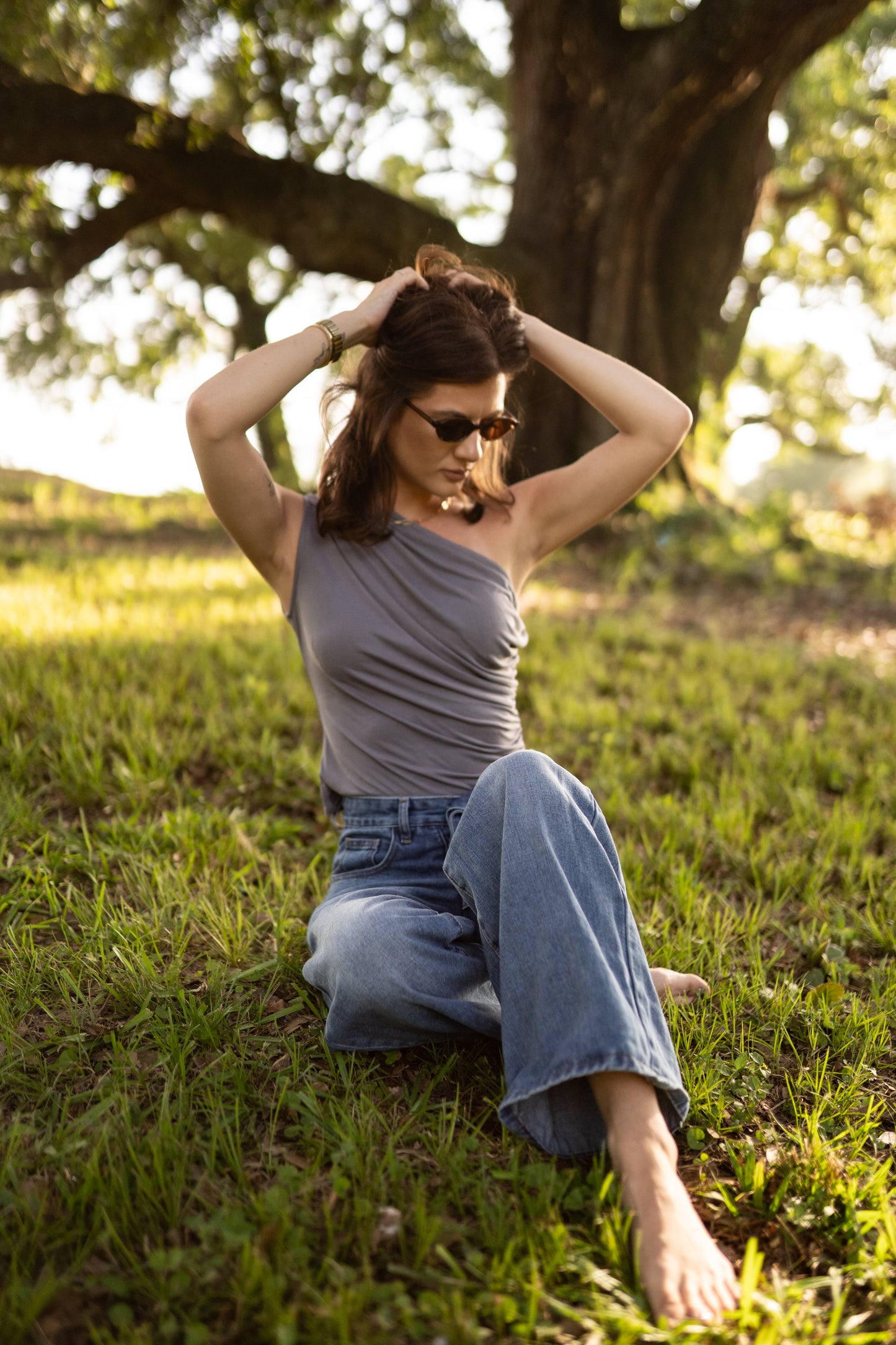 Oceane One-Shoulder Top
