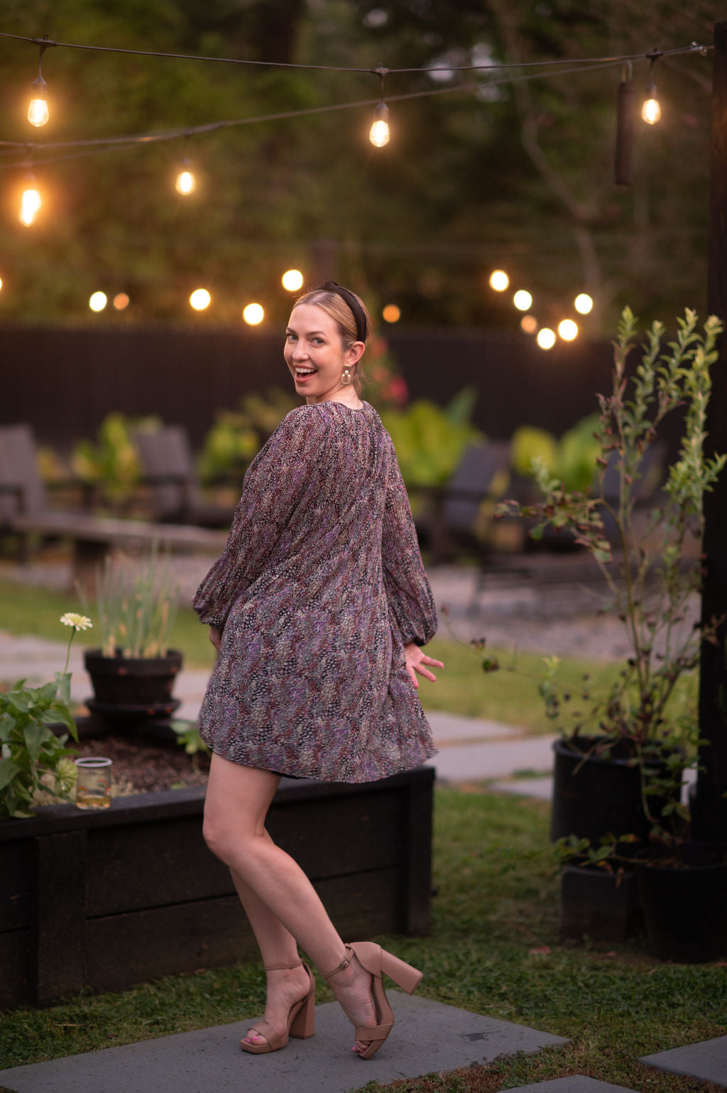 Monet Pleated Dress