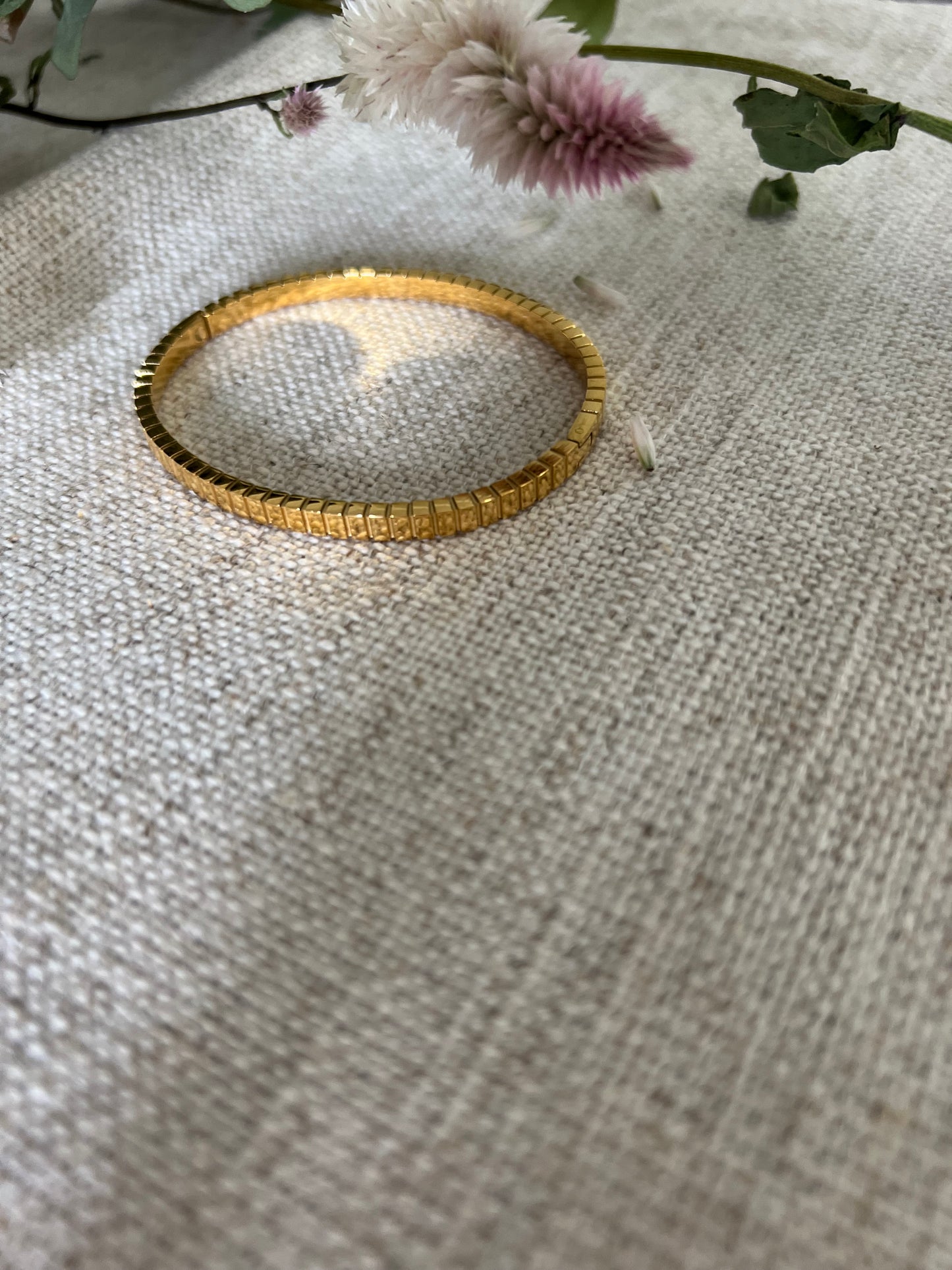 Ribbed Bangle