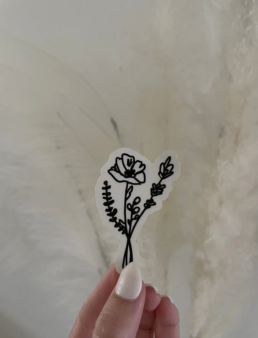 Poppy Sticker