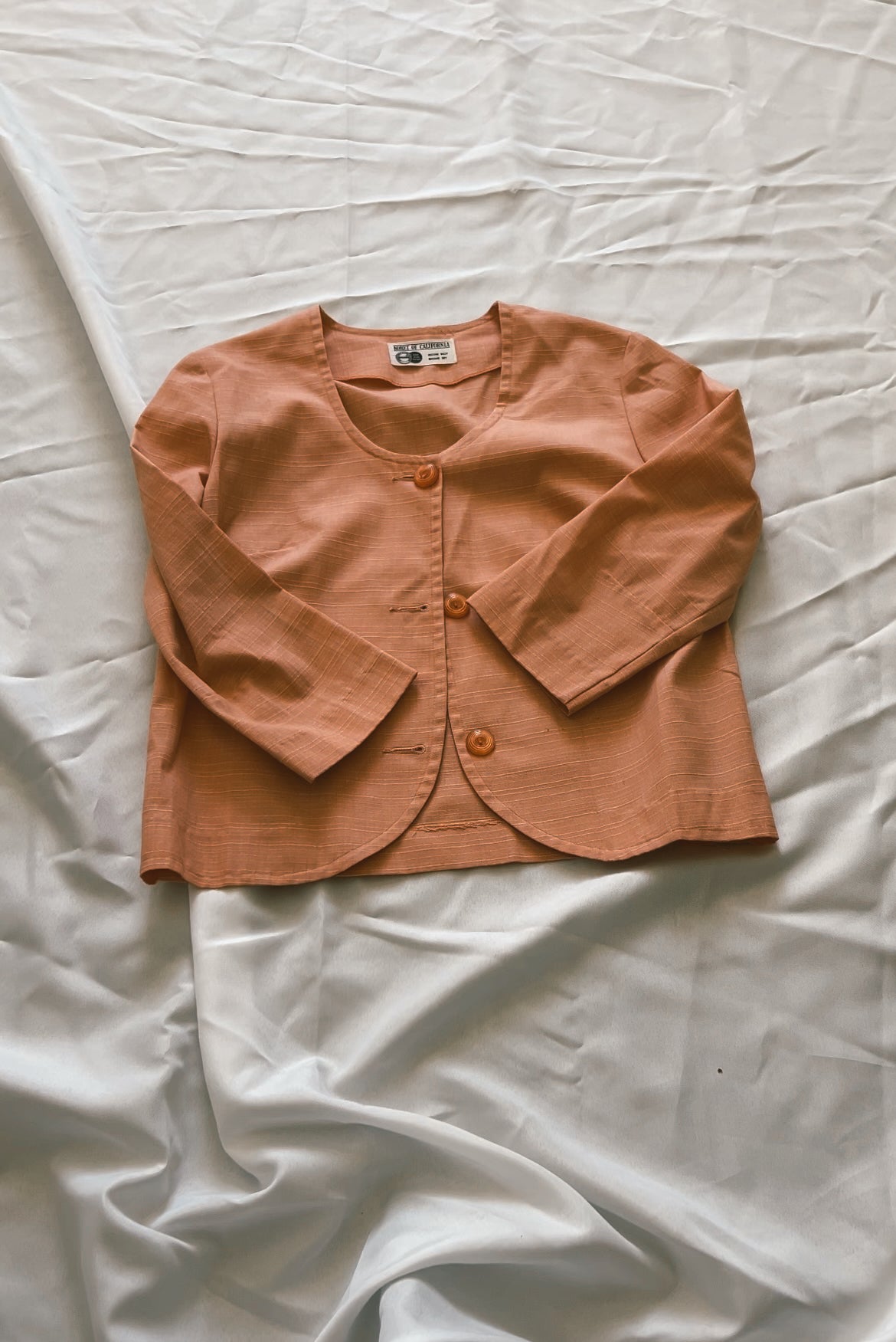 3/4 Sleeve Salmon Jacket