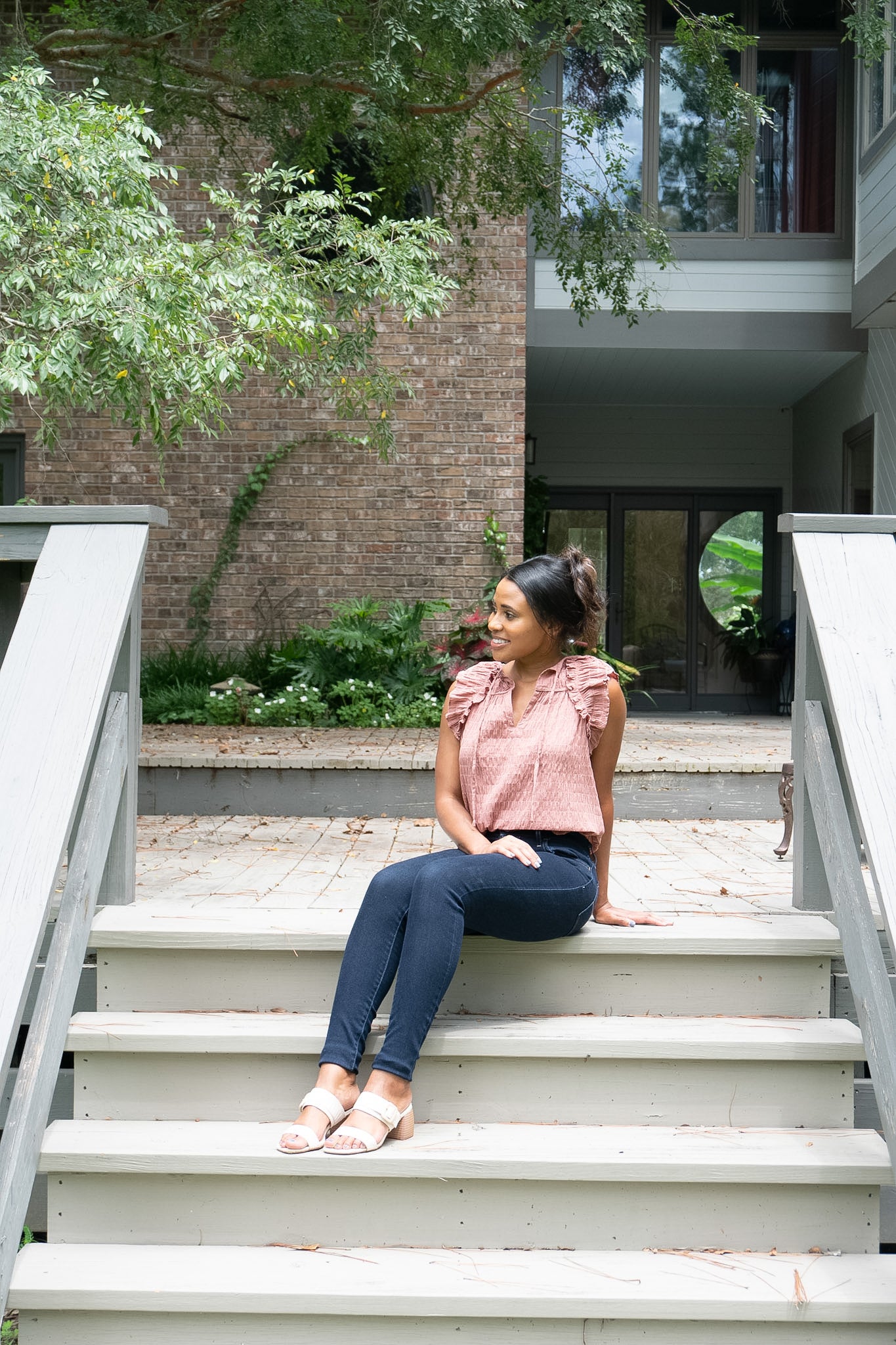 Seersucker Rouge Blouse