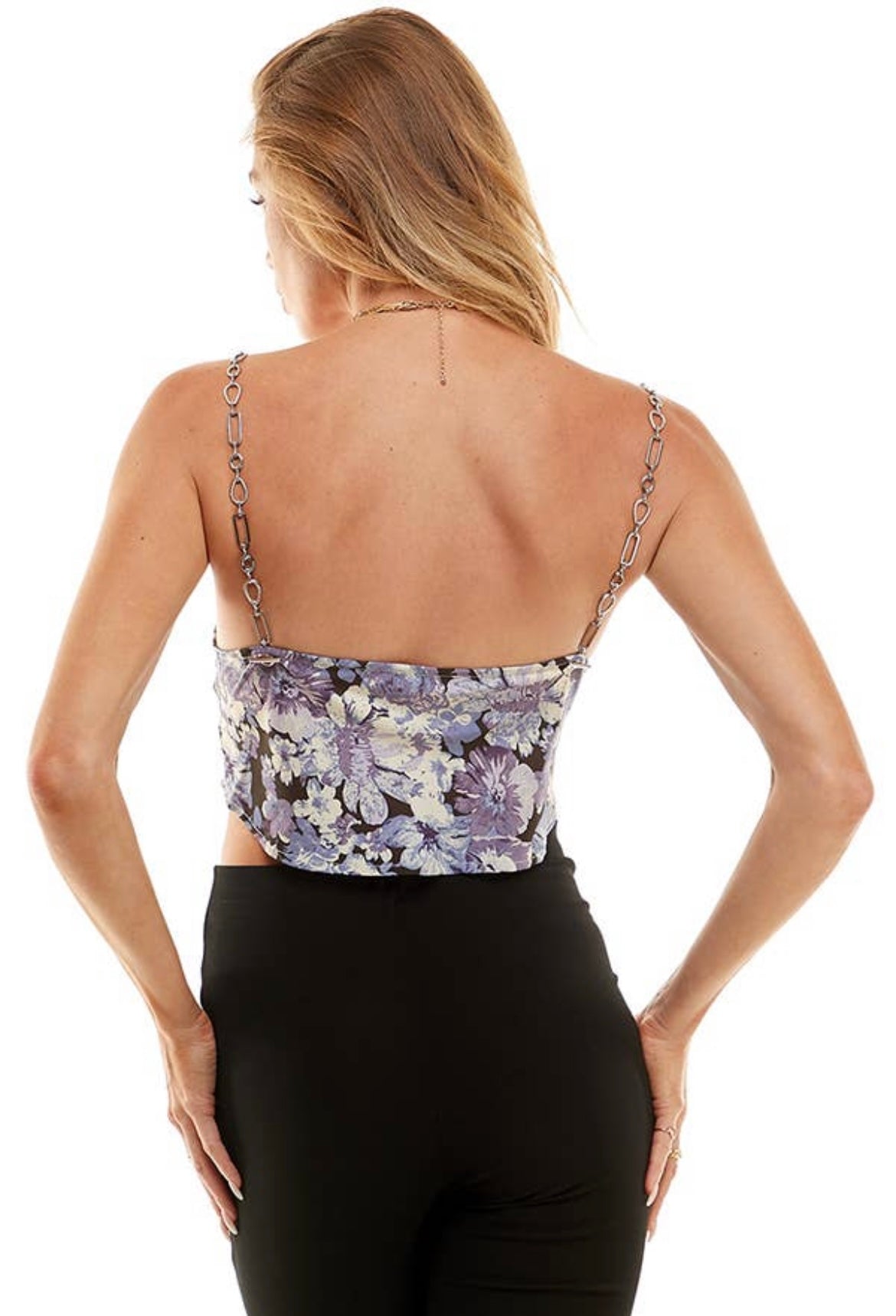 Floral Chain Top