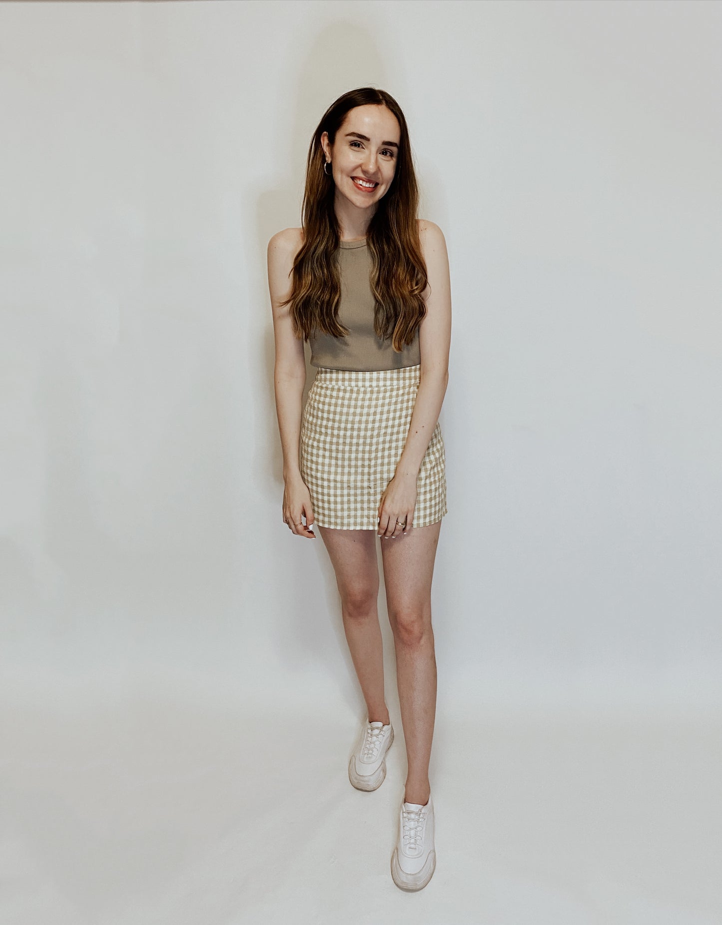Plaid Skort