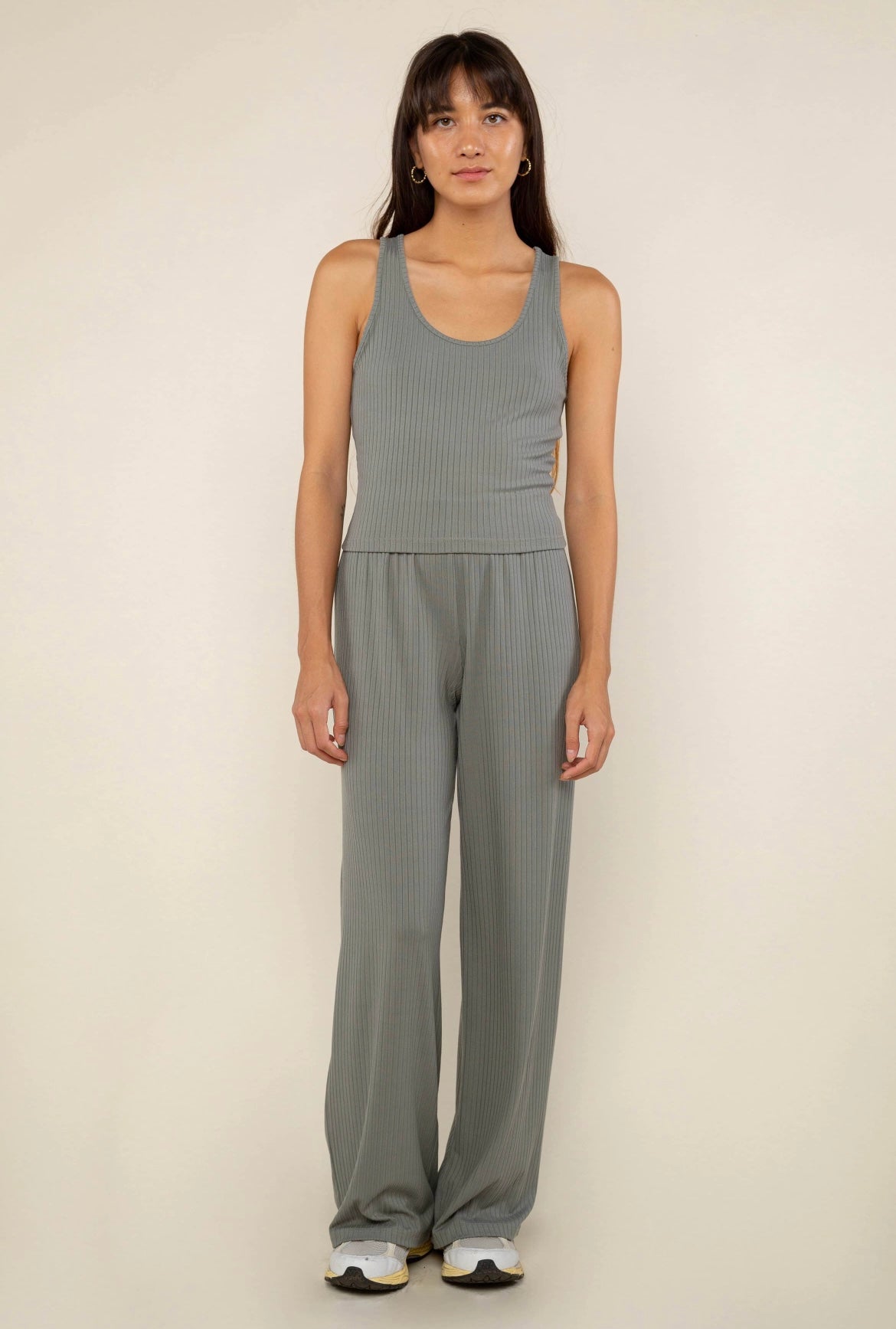 Onyx Ribbed Set - Top