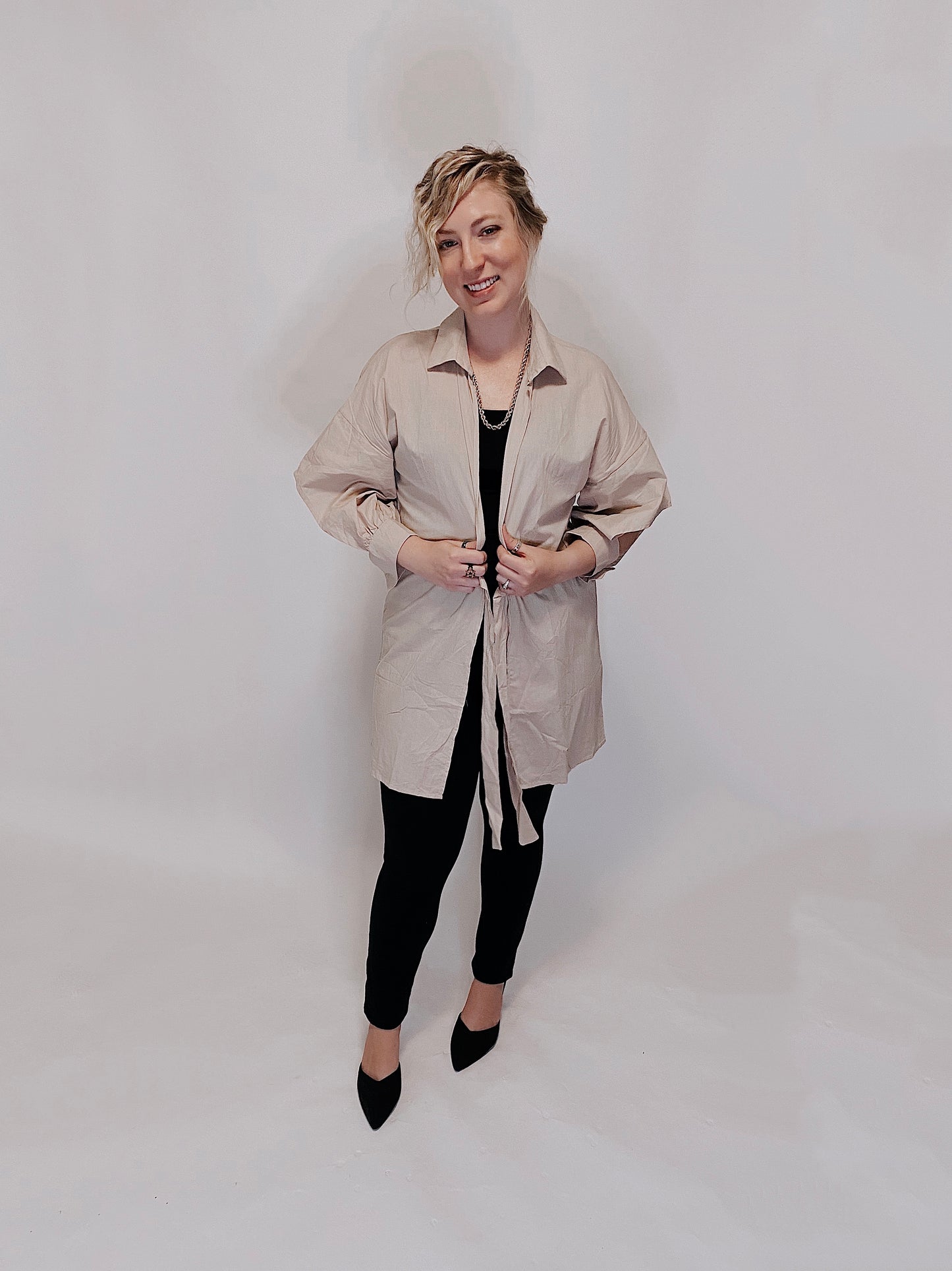 Open Sleeved Blazer