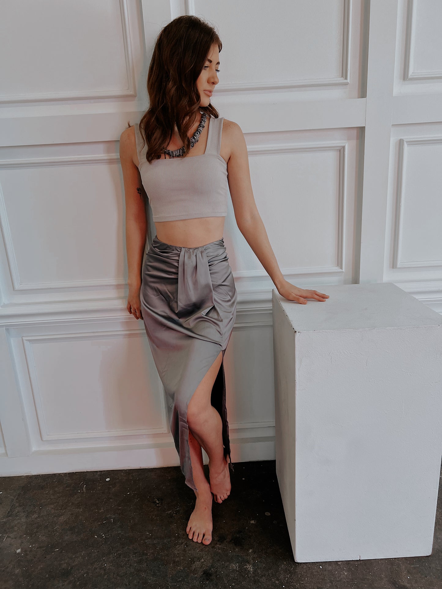 Graceful Wrap Skirt