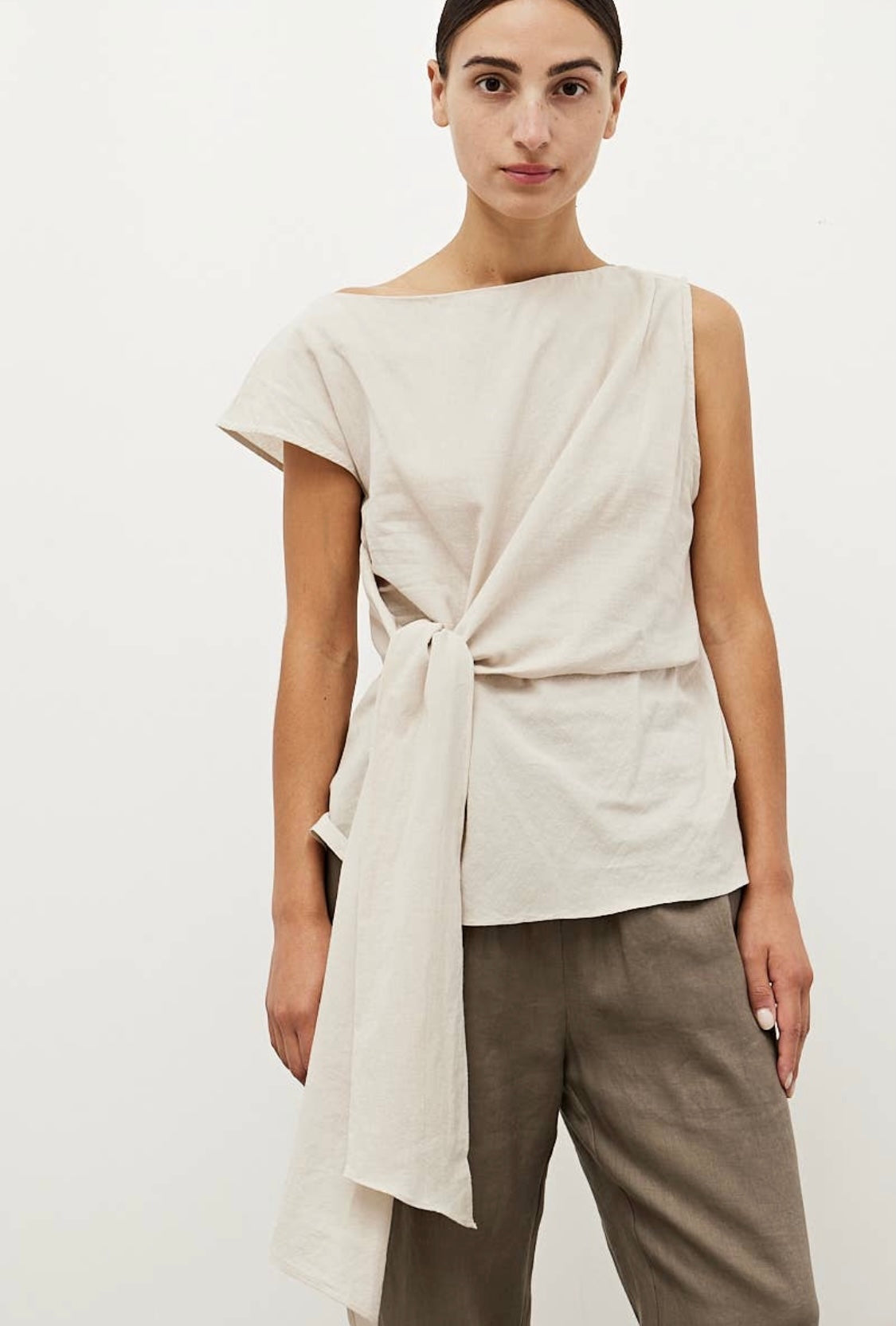Asymmetric Tie Top