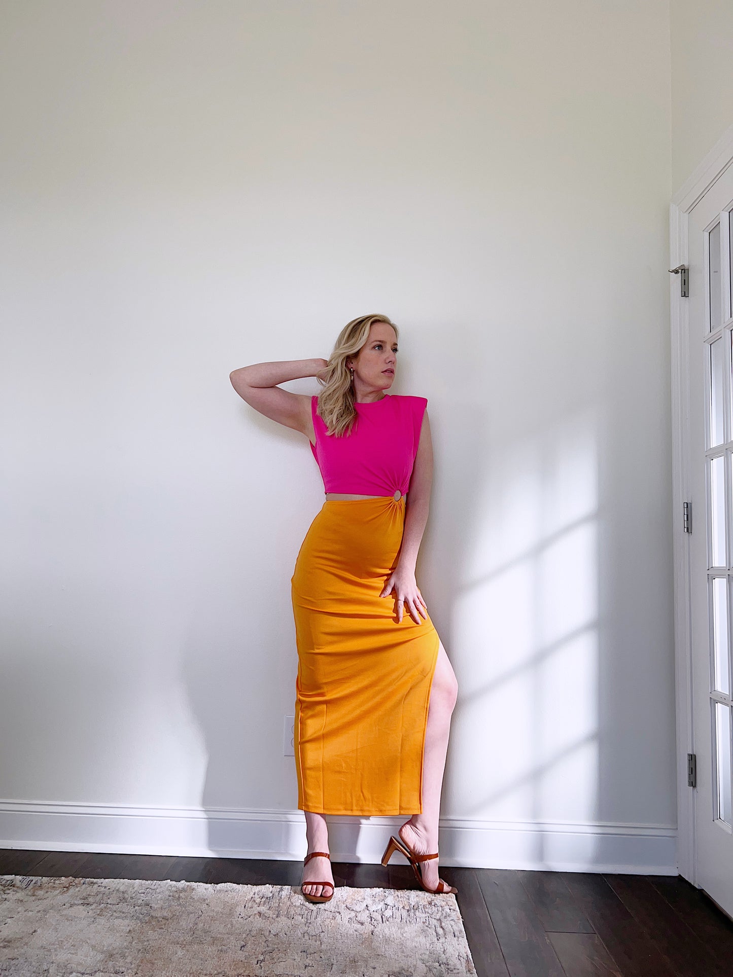 Color Block Maxi