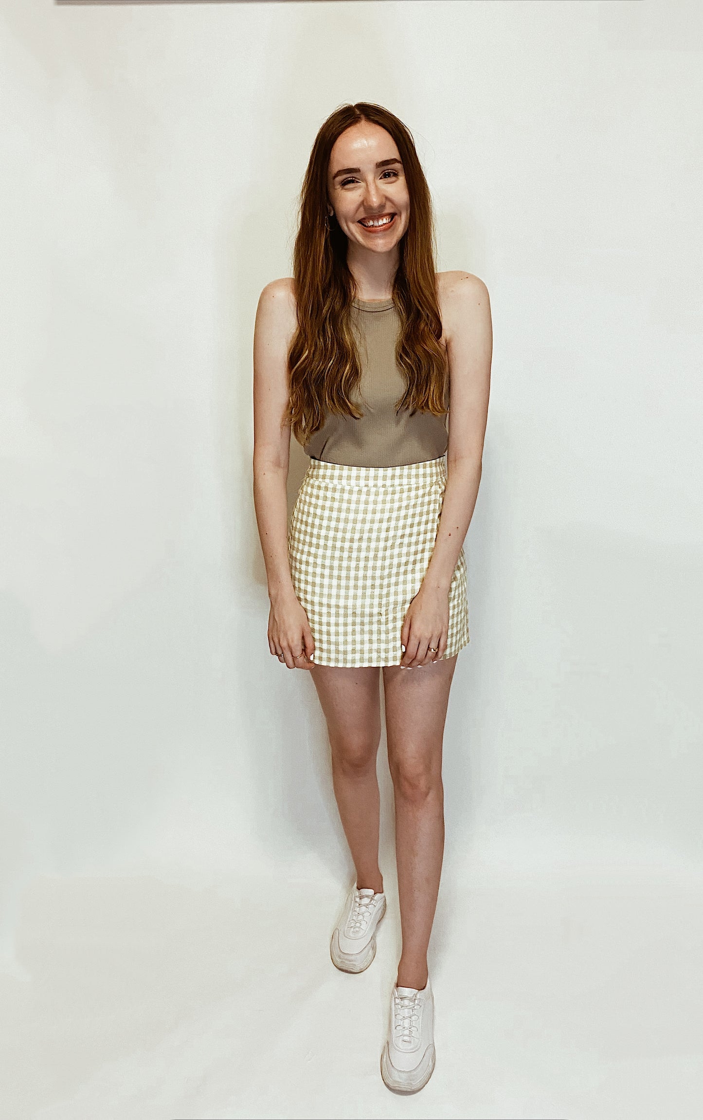 Plaid Skort