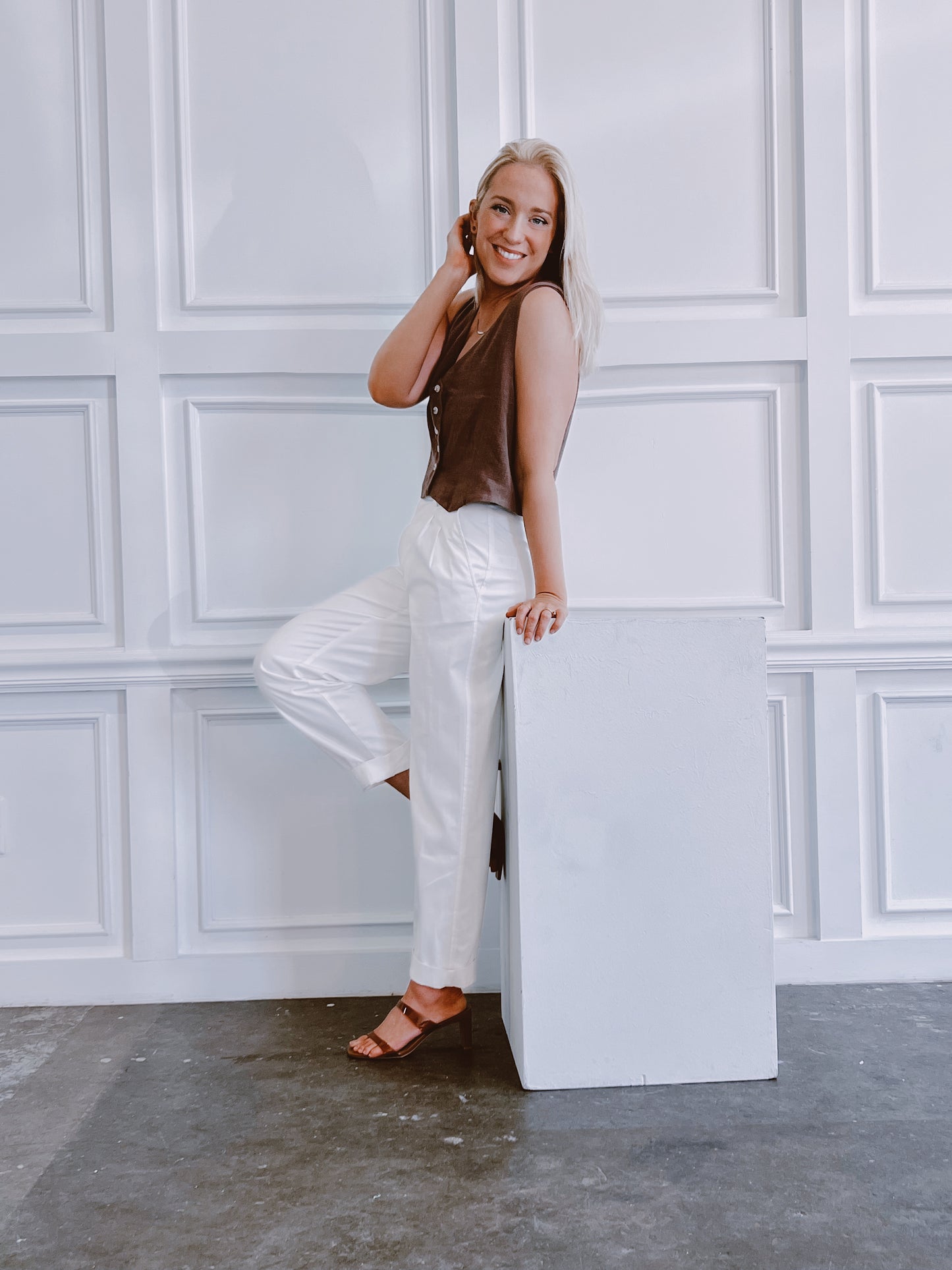 Linen Vest