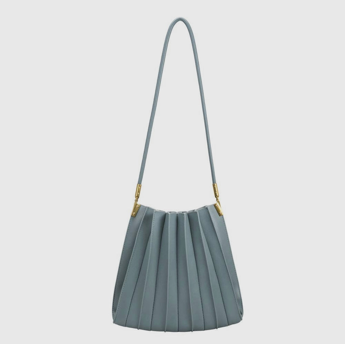 Pleated Shoulder Bag