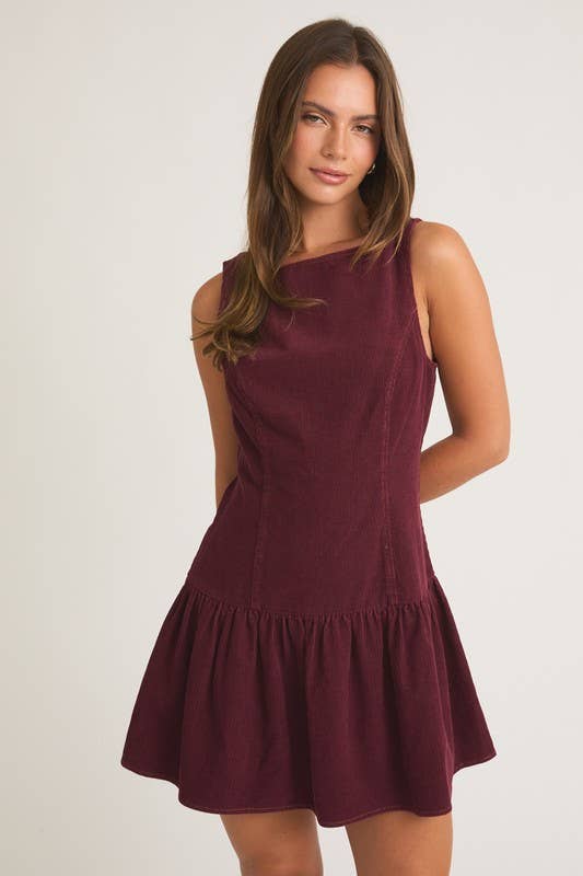 Drop Waist Mini Dress