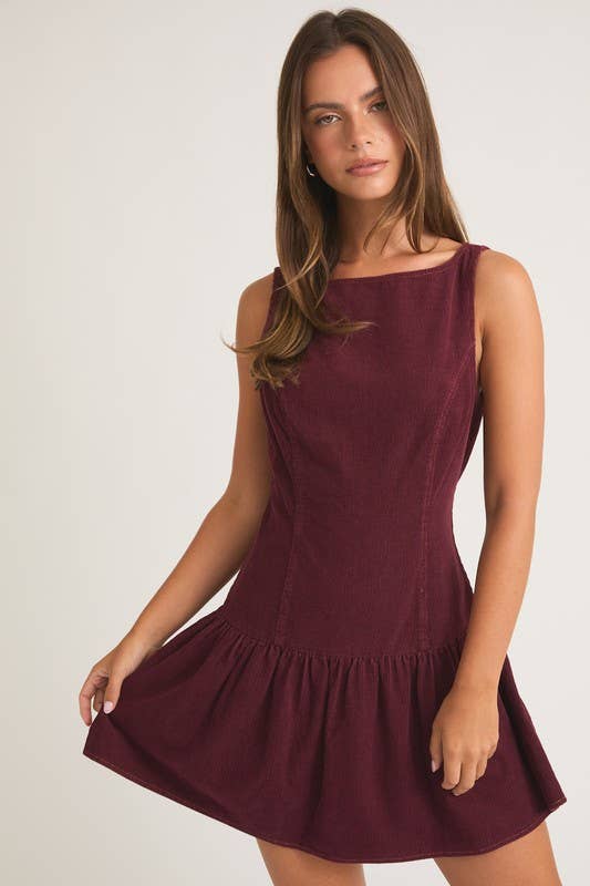 Drop Waist Mini Dress