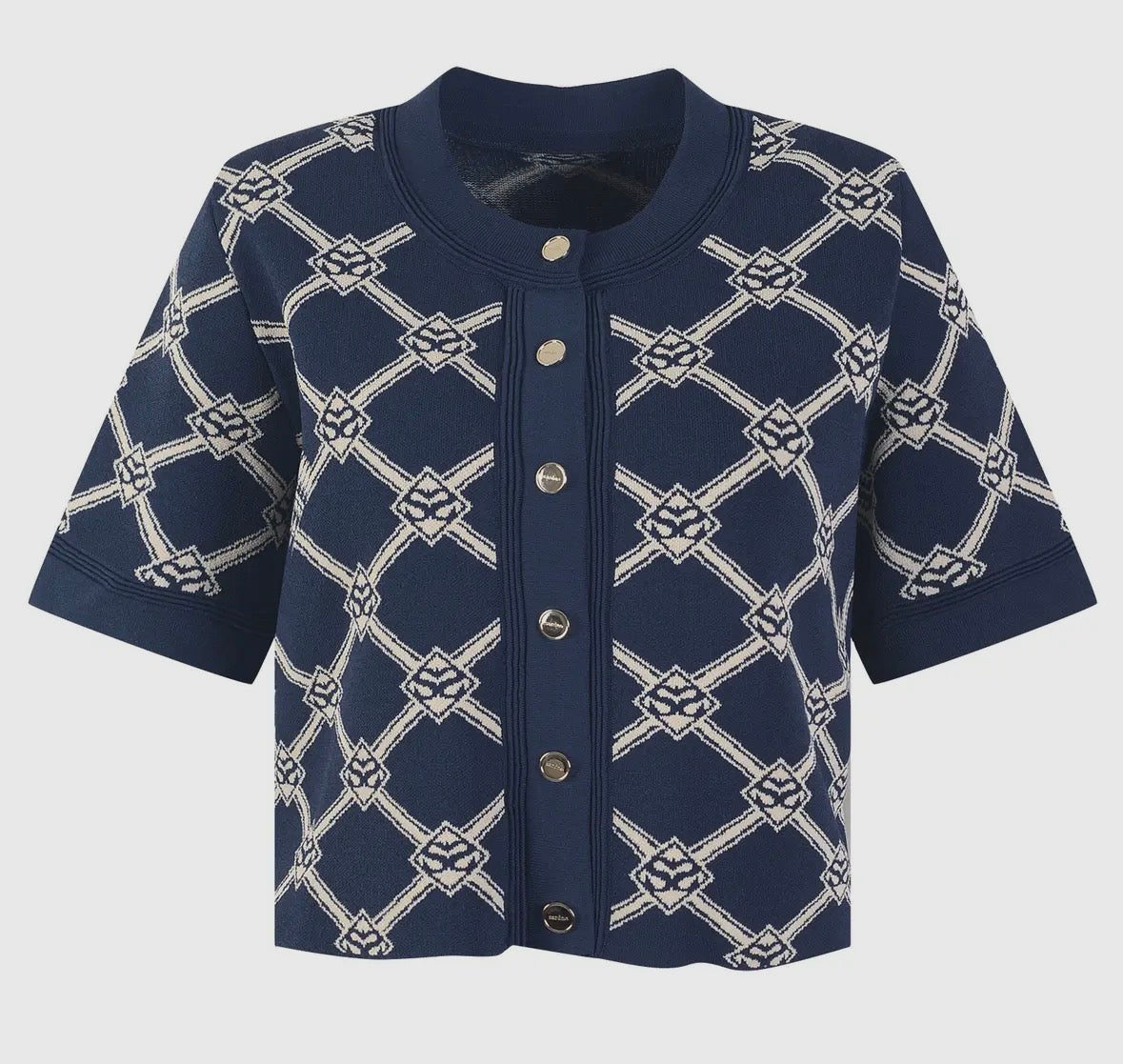 Geometric Print Set - Top