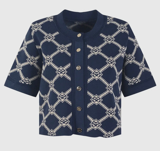 Geometric Print Set - Top