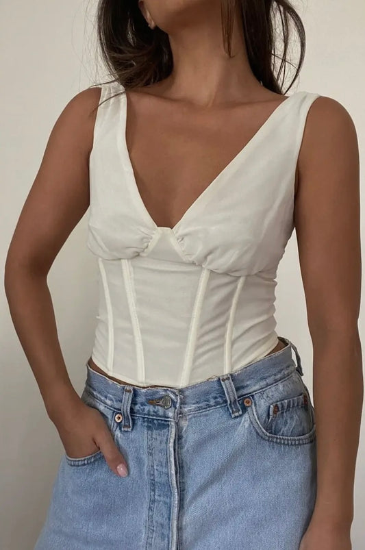 V-neck Corset