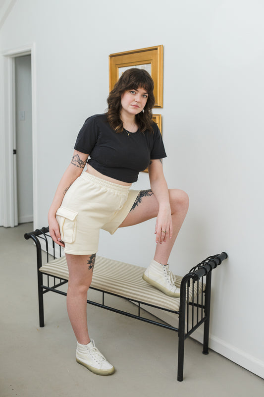 Cargo Sweat Shorts