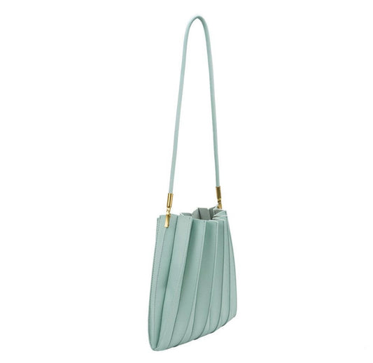 Pleated Shoulder Bag