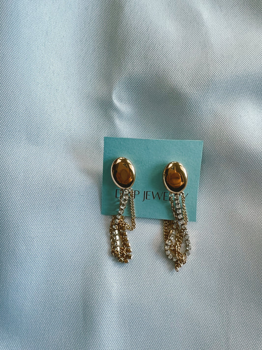 Sparkle Chain Earrings