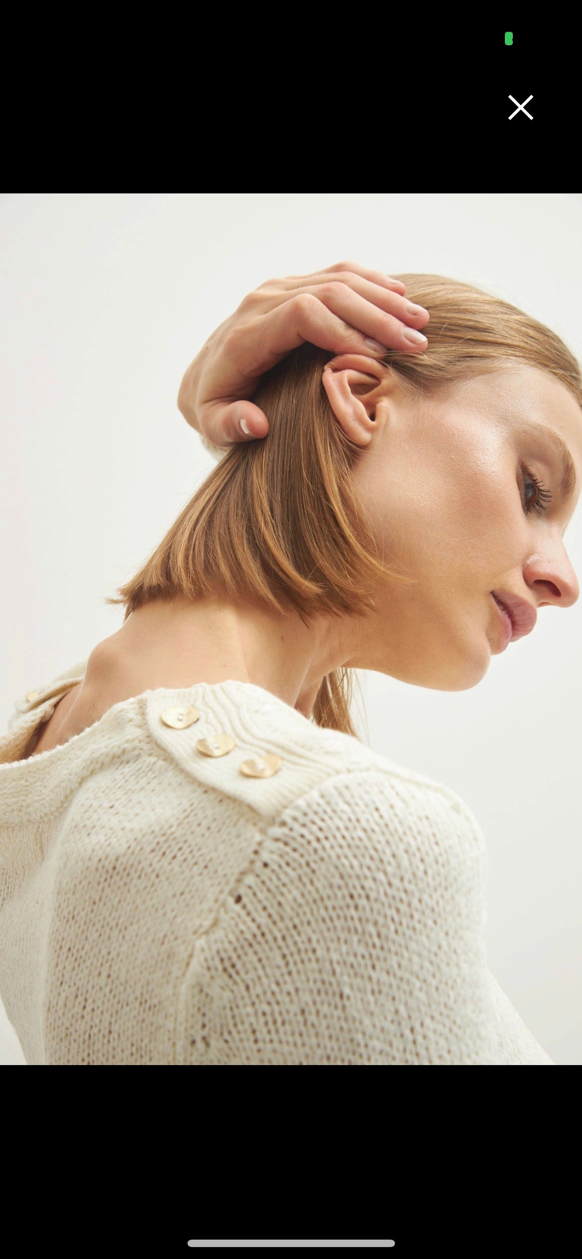 Sweater with fringe detail