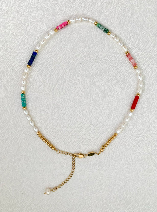 Summer Pearl Necklace